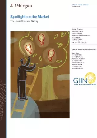 Spotlight on the market – The impact investor survey