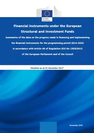 Financial instruments under the European Structural and Investment Funds