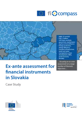 Ex-ante assessment for financial instruments in Slovakia