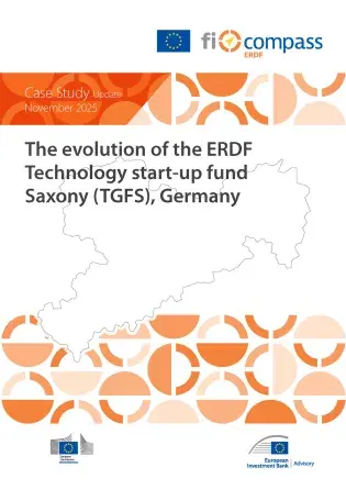 The evolution of the ERDF Technology start-up fund Saxony (TGFS), Germany