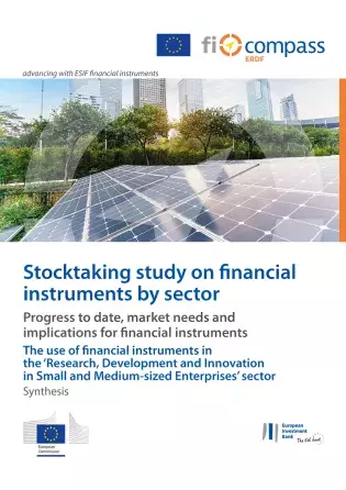 The use of financial instruments in the ‘Research, Development and Innovation in Small and Medium-sized Enterprises’ sector The use of financial instruments in the ‘Research, Development and Innovation in Small and Medium-sized Enterprises’ sector