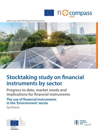 The use of financial instruments in the ‘Environment’ sector The use of financial instruments in the ‘Environment’ sector