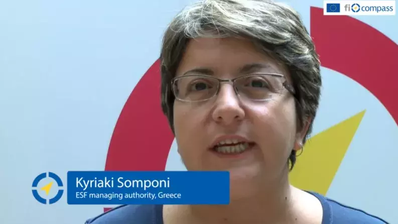 Kyriaki Somponi – Greek managing authority for the European Social Fund
