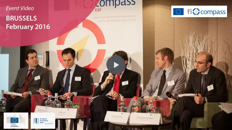 Microfinance under the European Social Fund, Brussels, February 2016