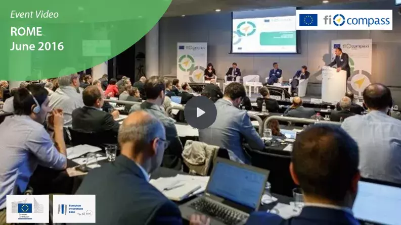 Rural development financial instruments showcased by fi-compass in Rome - June 2016