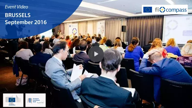 Selection of bodies implementing financial instruments under ESIF, Brussels, September 2016