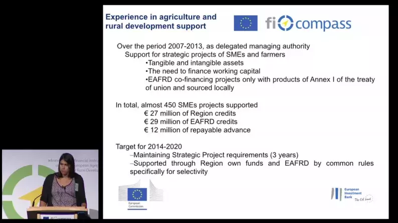 Making investment opportunities for farmers and rural businesses with EAFRD FIs