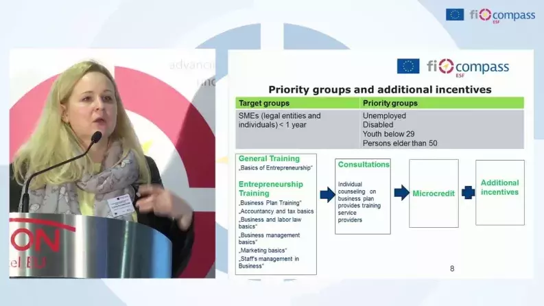 Financial instruments at work – Experiences from the ground