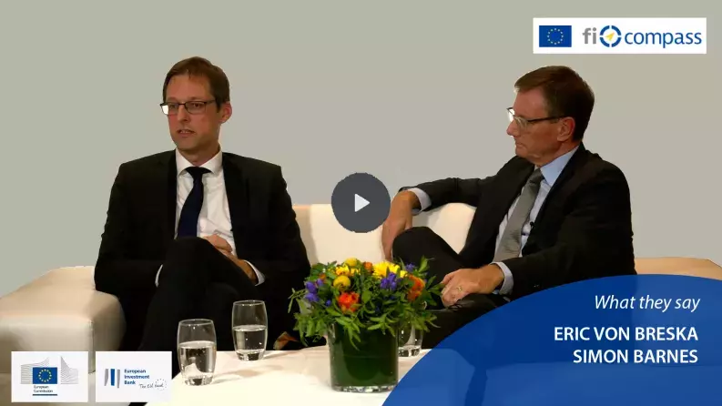 FI Campus 2018 - Interview with Eric von Breska, DG REGIO and Simon Barnes, EIB