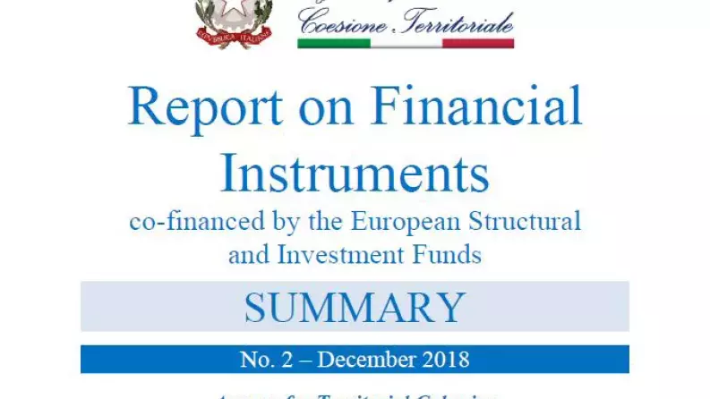 Report on Financial Instruments co-financed by the European Structural and Investment Funds
