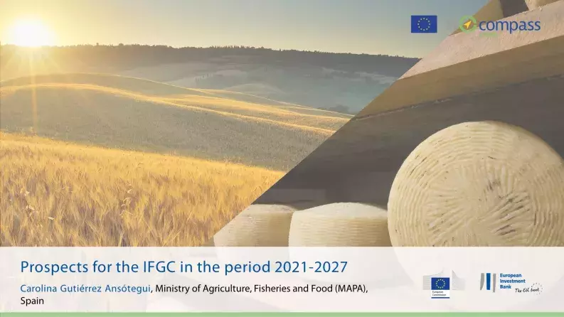 Prospects for the IFGC in the period 2021-2027 Prospects for the IFGC in the period 2021-2027