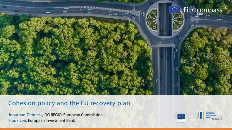 Cohesion policy and the EU recovery plan Cohesion policy and the EU recovery plan