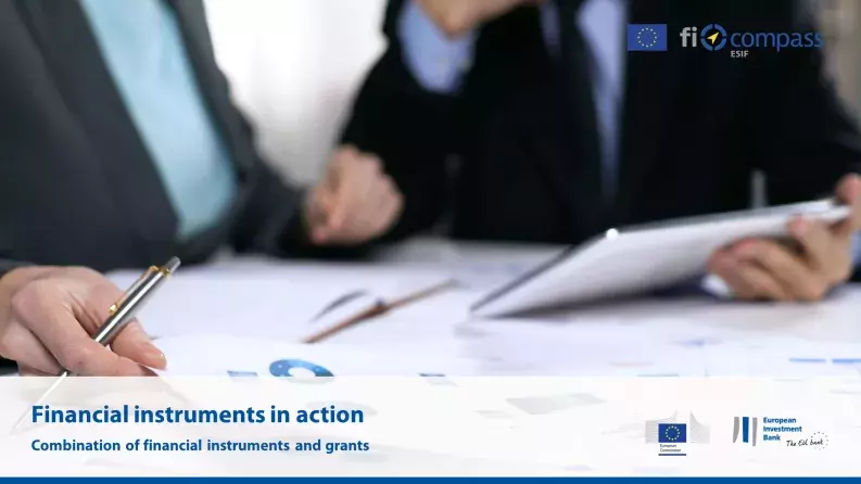 Combination of financial instruments and grant