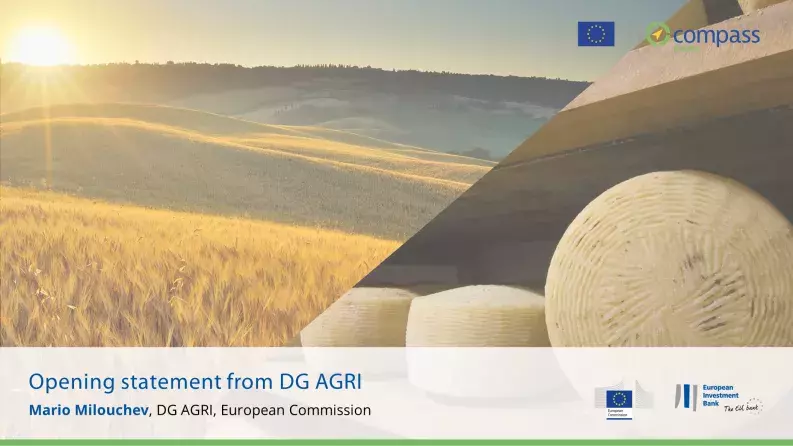Opening statement from DG AGRI Opening statement from DG AGRI