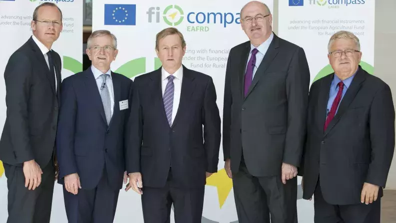 Simon Coveney T.D., Wilhelm Molterer, Enda Kenny T.D., Phil Hogan, Czesław Adam Siekierski