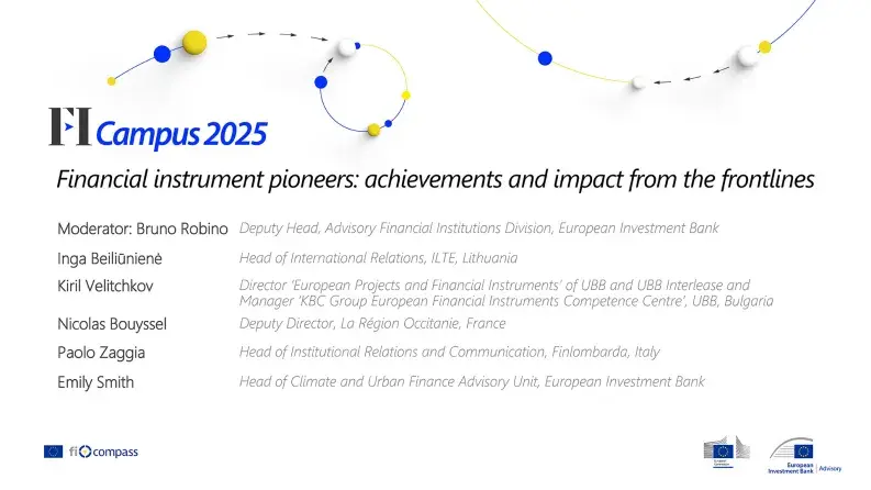 Financial instrument pioneers: achievements and impact from the frontlines