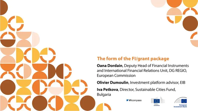 The form of the FI/grant package