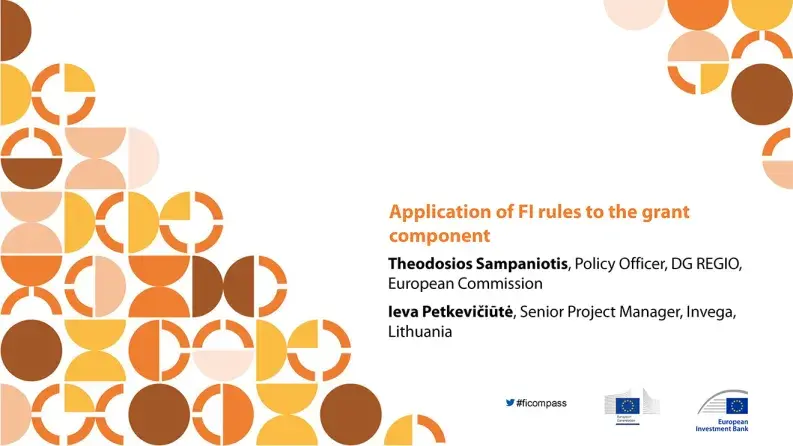 Application of FI rules to the grant component