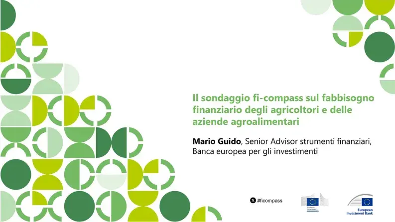 Il sondaggio fi-compass sul fabbisogno finanziario degli agricoltori e delle aziende agroalimentari