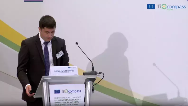 Experience with EAFRD financial instruments for agriculture and rural businesses in Bulgaria by Mr Borislav Bogdanov