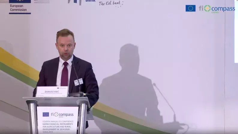EAFRD – EFSI Initiative for agriculture by Mr Dariusz Nieć