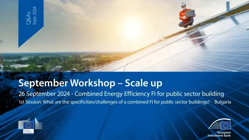 Q&A: What are the specificities/challenges of a combined Fl for public sector buildings? Q&A: What are the specificities/challenges of a combined Fl for public sector buildings?