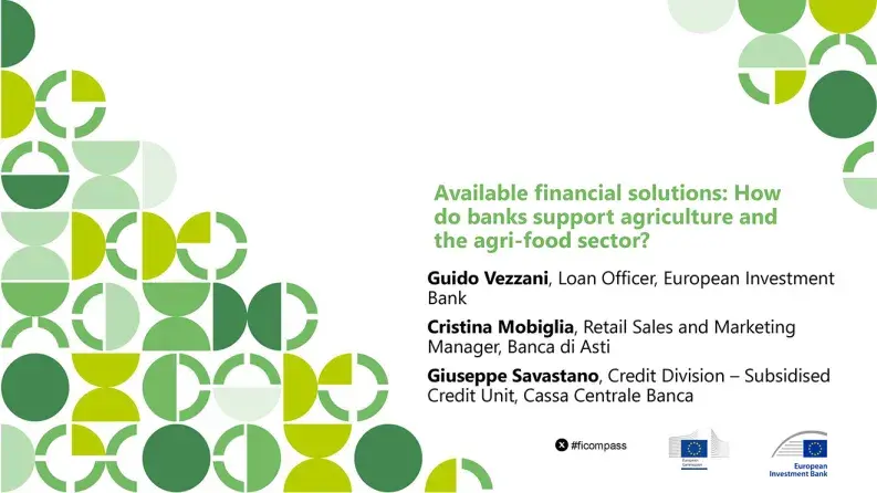 Available financial solutions: How do banks support agriculture and the agri-food sector?