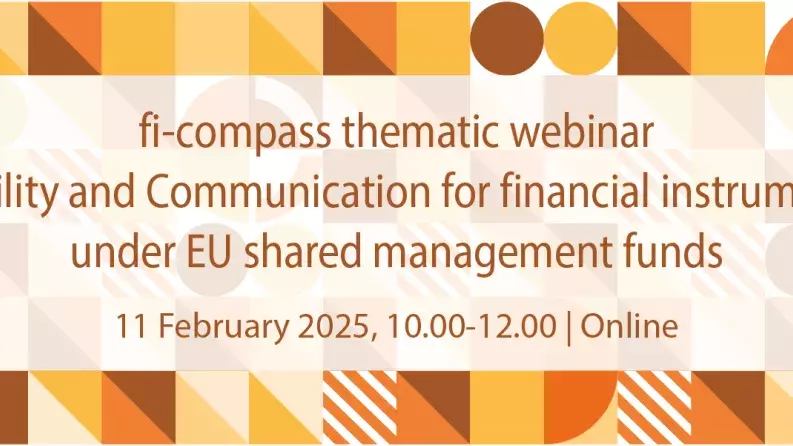 Visibility and Communication for financial instruments under EU shared management funds Visibility and Communication for financial instruments under EU shared management funds