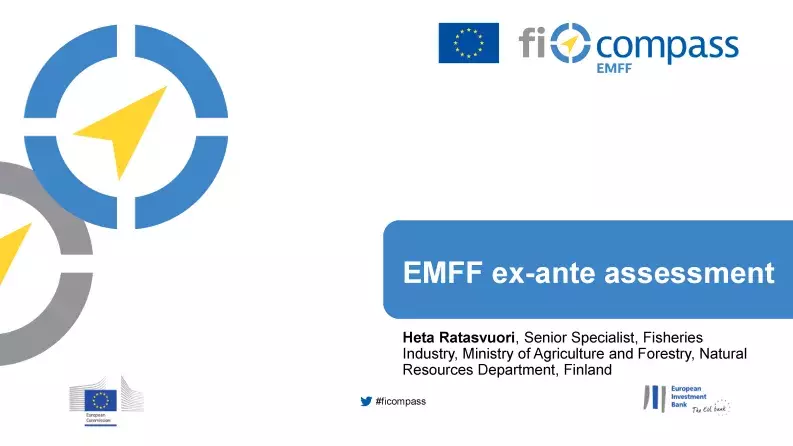 EMFF ex-ante assessment