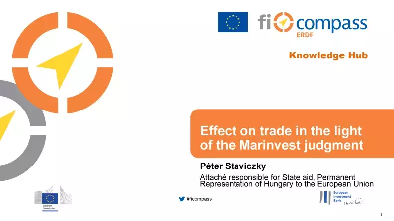 Effect on trade in the light of the Marinvest judgment