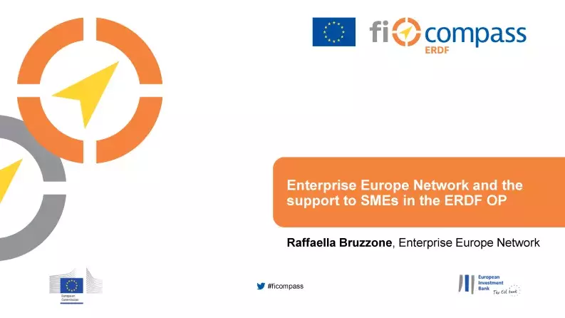 Enterprise Europe Network and the support to SMEs in the ERDF OP