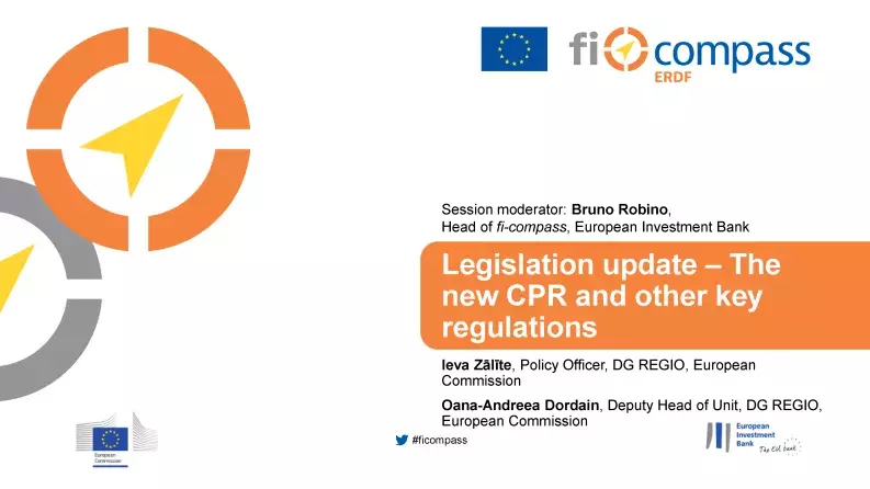 Legislation update – The new CPR and other key regulations Legislation update – The new CPR and other key regulations