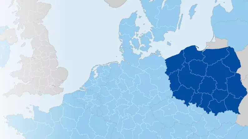 Poland (map) Poland (map)