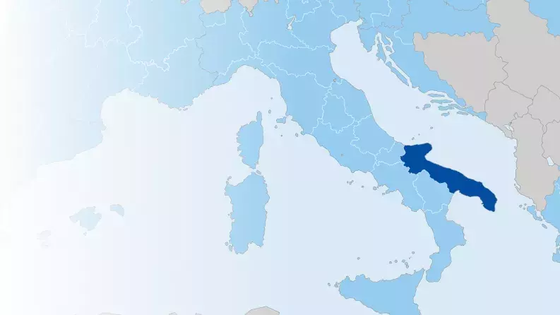 Puglia (Italy) (map) Puglia (Italy) (map)