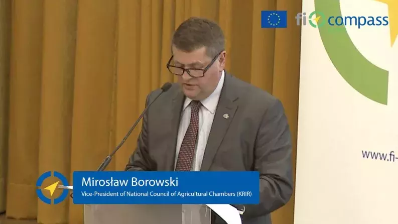 Mirosław Borowski, Vice-President of National Council of Agricultural Chambers (KRIR)