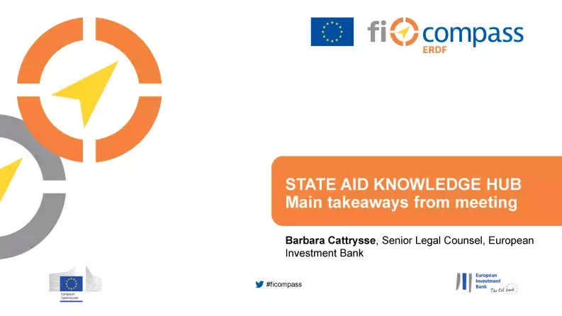 State aid Knowledge Hub: main takeaways from meeting