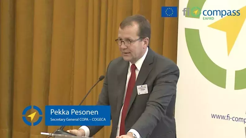 Pekka Pesonen, Secretary General COPA – COGECA