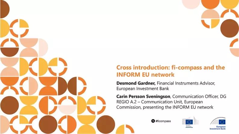 Cross introduction: fi-compass and the INFORM EU network