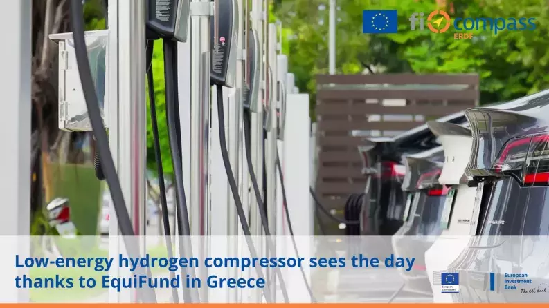 Low-energy hydrogen compressor sees the day thanks to EquiFund in Greece