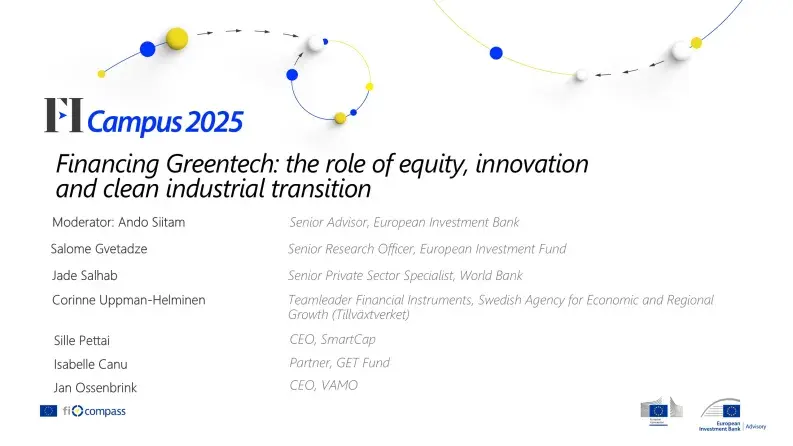 Financing Greentech: the role of equity, innovation and clean industrial transition