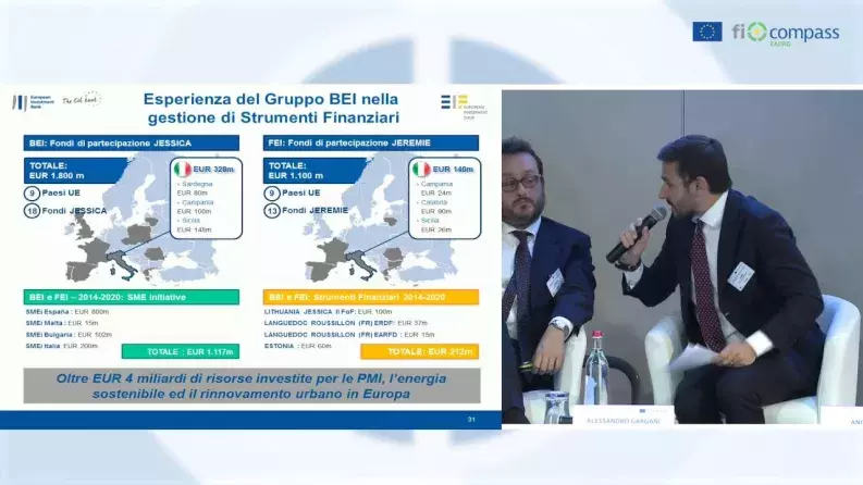 Role of European Investment Bank Group in supporting EAFRD financial instruments - Andrea Bua and Alessandro Gargani