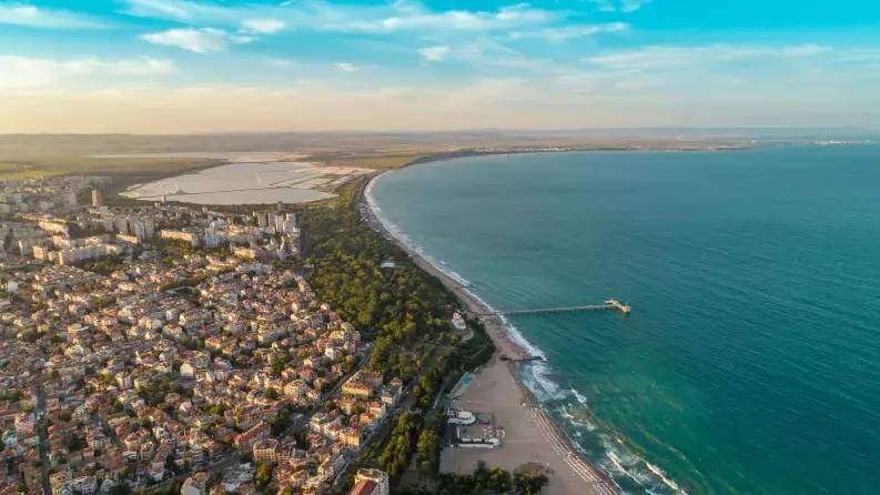 Burgas Burgas from a bird eye