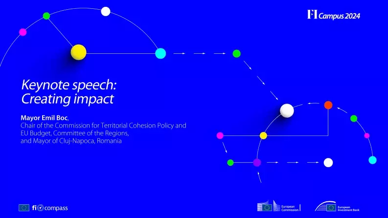 Keynote speech: Creating impact Keynote speech: Creating impact