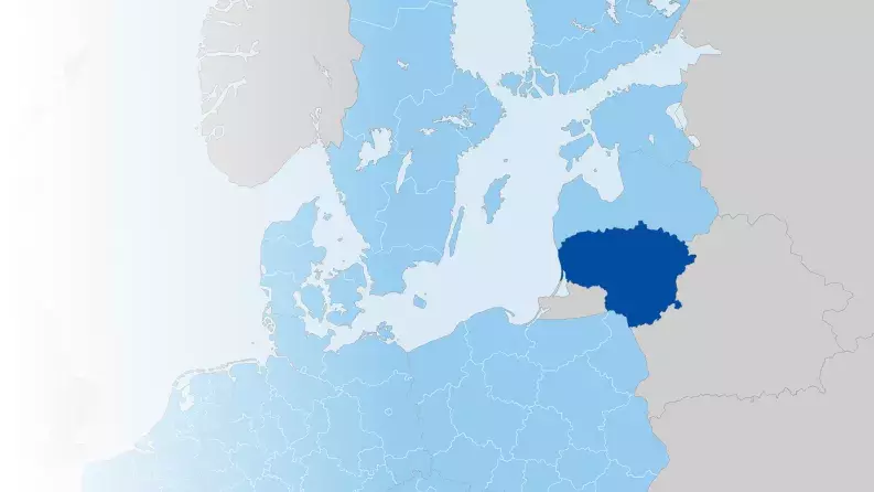 Lithuania (map) Lithuania (map)