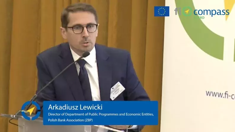 Arkadiusz Lewicki, Director of Department of Public Programmes and Economic Entities, Polish Bank Association (ZBP)