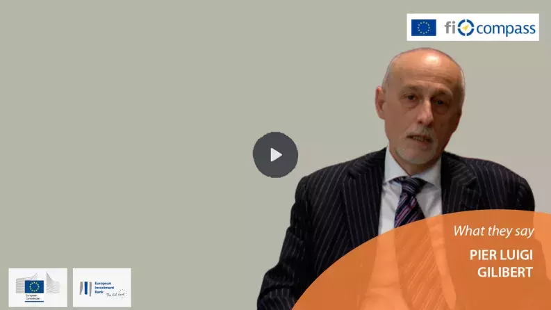 Pier Luigi Gilibert, Chief Executive, European Investment Fund, FOSTER Fund of funds management Pier Luigi Gilibert, Chief Executive, European Investment Fund, FOSTER Fund of funds management