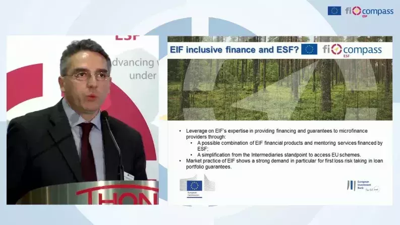 Enabling a paradigm shift for microfinance under the ESF by Samuel Clause