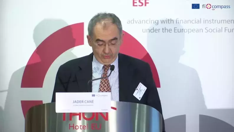 Conclusions by Jader Cané – Microfinance under the European Social Fund