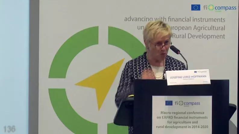 Closing remarks from Ms Josefine Loriz-Hoffmann