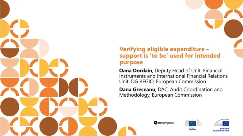 Verifying eligible expenditure – support is ‘to be’ used for intended purpose